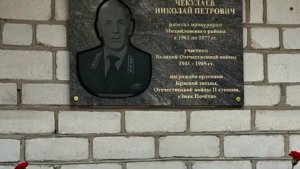 В Приамурье установили мемориальную доску в память о Николае Чекулаеве - gtrkamur.ru