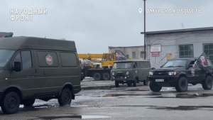 Восемь машин для бойцов в зоне спецоперации отправили из Приамурья - gtrkamur.ru
