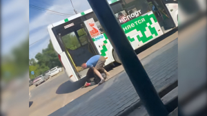 Проверку по факту драки на автобусной остановке проводит полиция Благовещенска - gtrkamur.ru