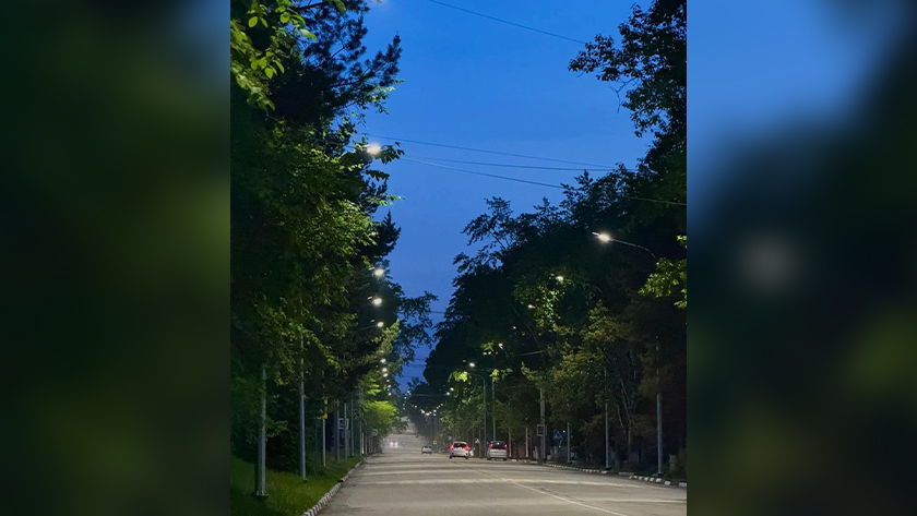 На улице Победы в Сковородине заменили 2,5 км уличных фонарей - gtrkamur.ru