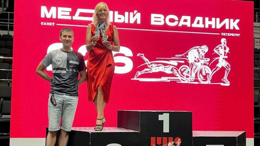 Благовещенка взяла серебро на триатлоне «Медный всадник» в Санкт-Петербурге - gtrkamur.ru