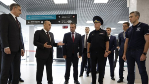 Михаил Мишустин посетил погранпереход и терминал «Каникурган» - gtrkamur.ru