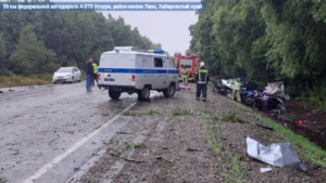 Семья амурчан попала в смертельное ДТП в Хабаровском крае - gtrkamur.ru