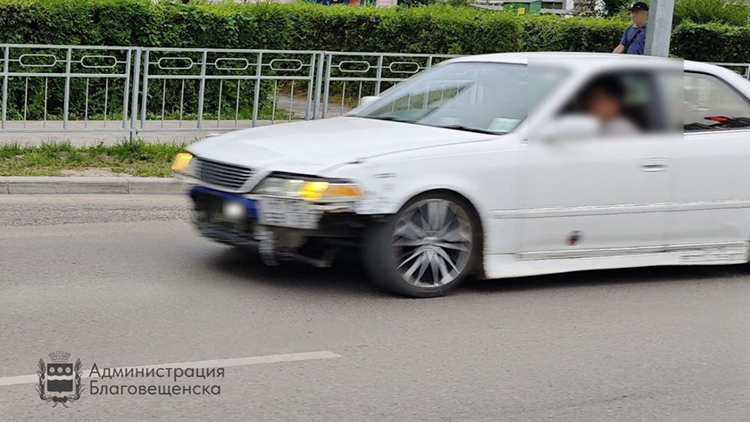 Очередного шумного автолюбителя привлекли к ответственности в Благовещенске - gtrkamur.ru