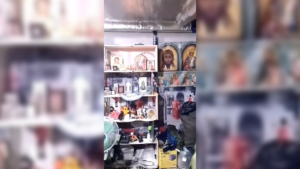 Бойцы Краснолиманского направления создали иконостас в своём блиндаже - gtrkamur.ru