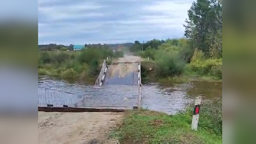 Участок дороги в Шимановском округе закрыли из-за обрушения моста - gtrkamur.ru