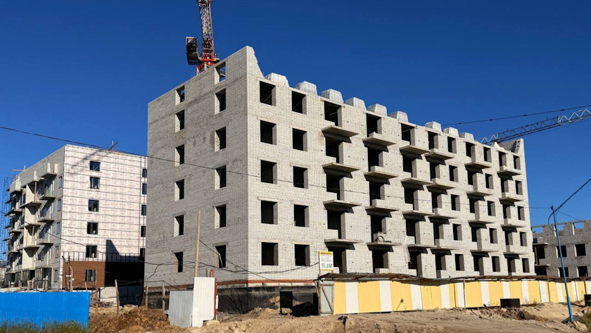 Вторую очередь жилого комплекса возводят в микрорайоне Южный в Белогорске - gtrkamur.ru