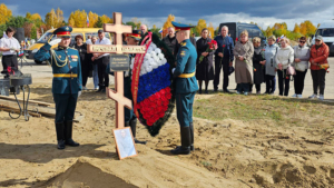 В Приамурье с почестями перезахоронили останки героя Великой Отечественной войны Ивана Рудненка - gtrkamur.ru