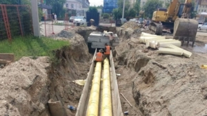 В Благовещенске закончилось обновление теплосетей на Октябрьской и Горького - gtrkamur.ru