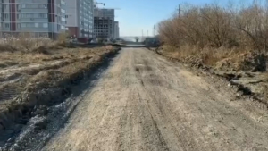 На улице Шафира: когда отремонтируют разрушенную дорогу - gtrkamur.ru