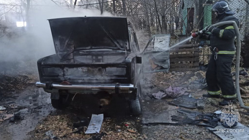 Две машины сгорели в Благовещенске за прошедшие сутки - gtrkamur.ru