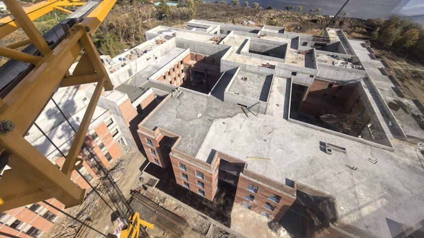 В Благовещенске возводят современный соцдом за 2,5 млрд рублей - gtrkamur.ru