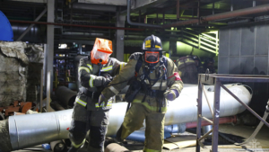 Аварийный выброс и пожар на Благовещенской ТЭЦ: спасатели отработали сложный сценарий учений - gtrkamur.ru