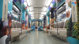 Брендированный поезд «Дальневосточный экспресс» расскажет москвичам о достижениях Приамурья - gtrkamur.ru