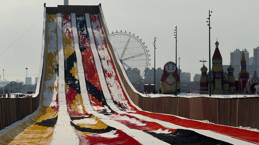 Тюбинговая горка в областном центре готовится к открытию - gtrkamur.ru