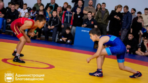 Более 250 борцов Дальнего Востока вышли на ковер в Благовещенске в память о герое СВО - gtrkamur.ru