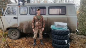 Сельчане из Магдагачинского округа отправили на фронт резину для «Буханки» - gtrkamur.ru