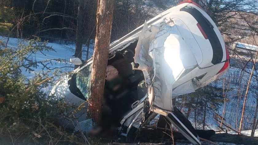 В ДТП под Тындой погиб мужчина, двое детей госпитализированы - gtrkamur.ru