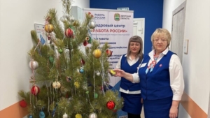 Новый способ поиска работы: в Ромнах новогоднюю ёлку украсили вакансиями - gtrkamur.ru