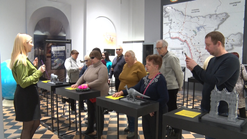 Благовещенцы с нарушением зрения и слуха смогут узнать о достопримечательностях Приамурья на инклюзивной выставке - gtrkamur.ru