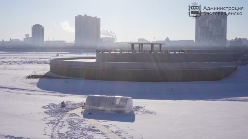 Бассейн, прорубь и место для крещенских купаний: комплекс для зимнего плавания откроют в январе в Благовещенске - gtrkamur.ru