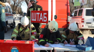 В Благовещенске на железно-дорожном вокзале провели тактические учения - gtrkamur.ru