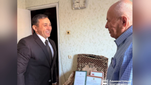 Благовещенский ветеран получил поздравления от президента, губернатора и мэра в юбилей - gtrkamur.ru