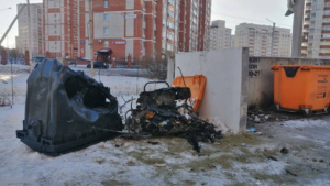 Почти 10 мусорных контейнеров сгорело по вине амурчан с начала года - gtrkamur.ru