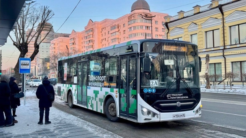 24 новых газовых автобуса выйдут на маршруты Благовещенска - gtrkamur.ru