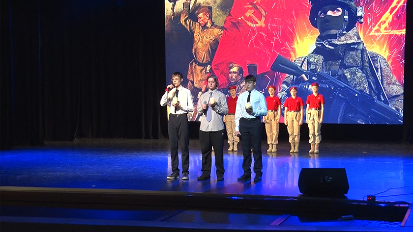 Амурские школьники показали театральные постановки про героев военных конфликтов разных лет - gtrkamur.ru