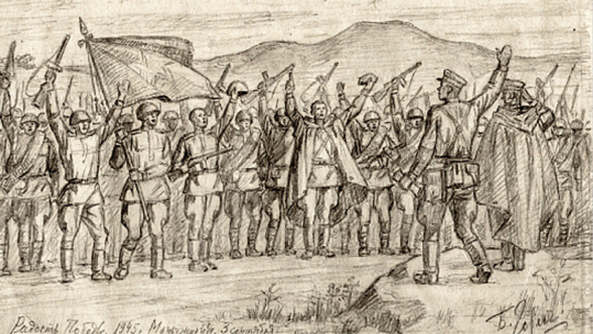 Картины из окопов: выставка трех военных художников откроется для амурча - gtrkamur.ru