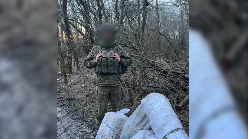 Амурский боец прислал видеоблагодарность волонтерам села Васильевка за посылку с гуманитарной помощью - gtrkamur.ru