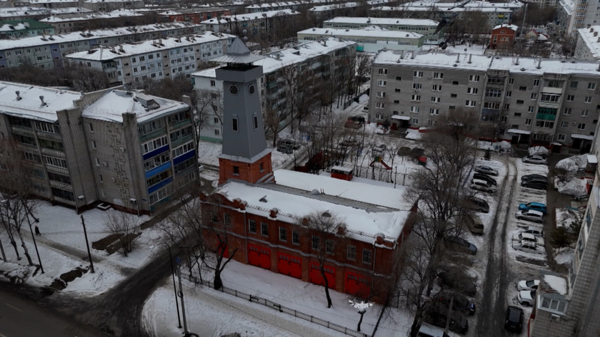 Экспозицию об истории развития пожарной службы откроют в отреставрированной пожарной каланче Благовещенска - gtrkamur.ru