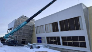 ФОК в Чигирях готов более чем на 50% - gtrkamur.ru