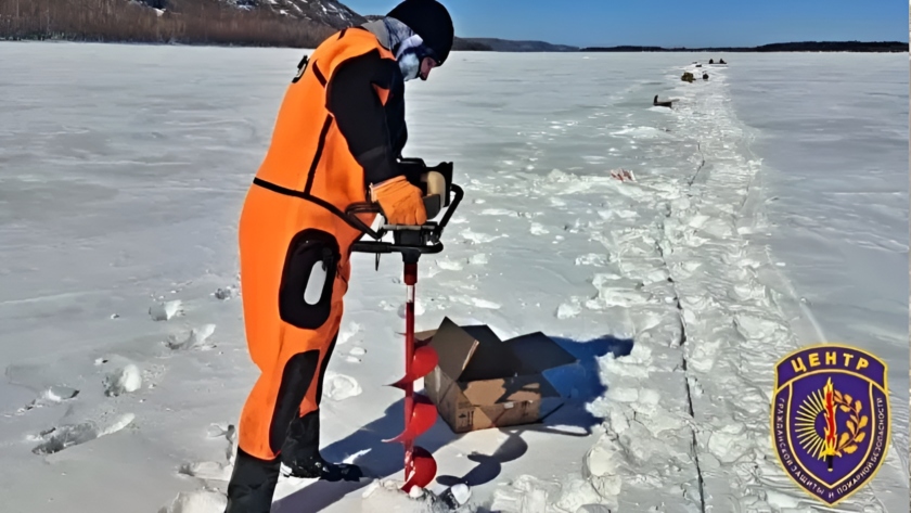 Спасатели продолжают подрывы на Амуре и Уркане для предотвращения заторов - gtrkamur.ru
