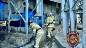 Две тонны зерна уничтожил пожар в зерносушильной шахте в Жарикове - gtrkamur.ru