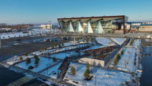 В Благовещенске открыли высокотехнологичный терминал аэропорта: президент дал запуск по видеосвязи - gtrkamur.ru