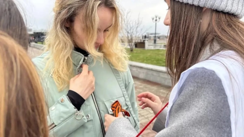 40 тысяч Георгиевских лент раздадут благовещенцам волонтёры в преддверии 9 Мая - gtrkamur.ru