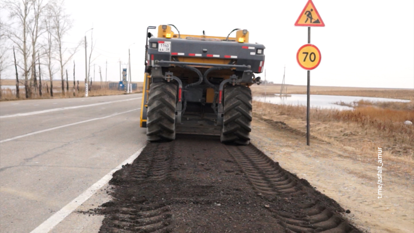 На трассе Ивановка — Толстовка приступили к ремонту 16-километрового участка - gtrkamur.ru