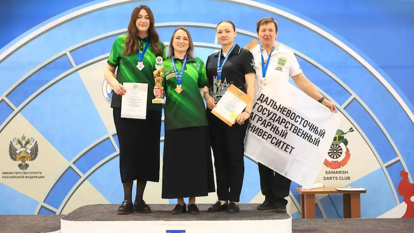 Амурчанка завоевала первую медаль Приамурья на чемпионате России по дартсу - gtrkamur.ru