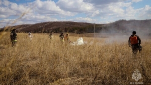 Как не сжечь село: под Благовещенском прошли учения на случай ландшафтных пожаров - gtrkamur.ru