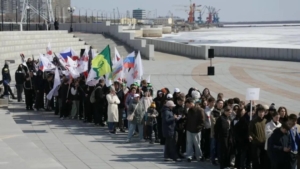 350 благовещенцев прошли 10 тысяч шагов к здоровью - gtrkamur.ru