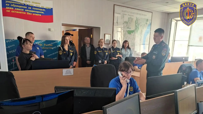 Подменных диспетчеров пожарной охраны подготовили в Приамурье - gtrkamur.ru