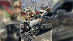 Поджог ночью в Благовещенске: иномарка полыхала на Политехнической - gtrkamur.ru