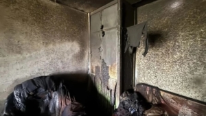Пожар в пятиэтажке Шимановска: спасены мужчина и трое детей - gtrkamur.ru