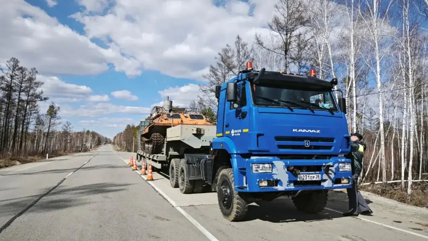 Весенний рейд на дорогах Зейского округа: из 458 грузовиков 72 попались на перегрузе - gtrkamur.ru