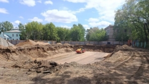 В Белогорске строят новый терапевтический корпус больницы на 70 коек - gtrkamur.ru