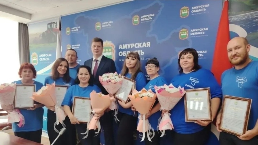 Губернатор Василий Орлов поздравил поисково-спасательный отряд «Амур» с пятилетием - gtrkamur.ru