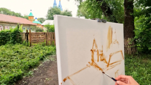 Палитра родного города: амурские художники запечатлели малоизвестные уголки Благовещенска к его 170-летию - gtrkamur.ru