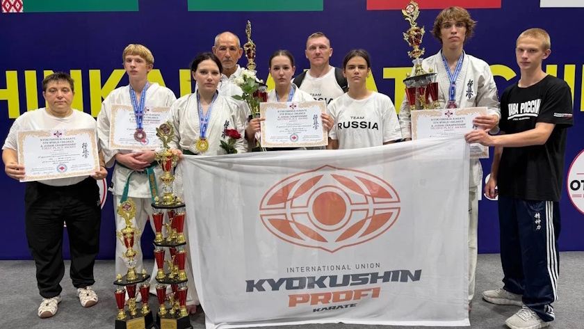У амурских каратистов пять медалей на чемпионате мира в Казахстане - gtrkamur.ru